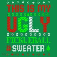 This Is My Ugly Pickleball Sweater Christmas Hoodie thumb 7