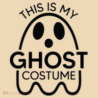 This Is My Ghost Costume Halloween Party Tote Bag thumb 4