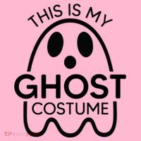 This Is My Ghost Costume Halloween Party Coaster thumb 2