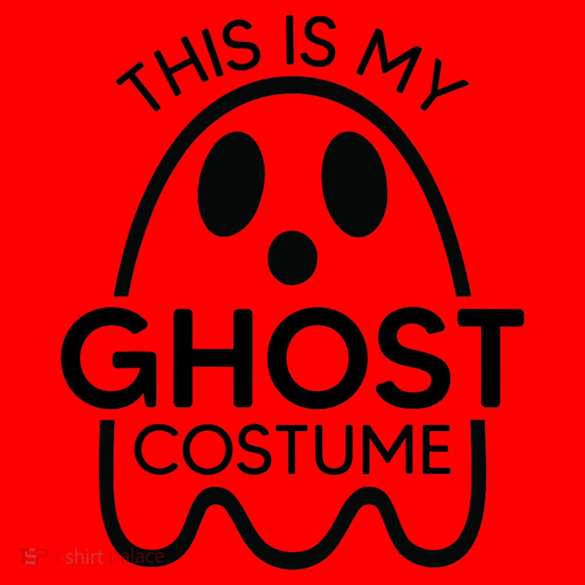 This Is My Ghost Costume Halloween Party Santa Hat