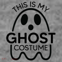 This Is My Ghost Costume Halloween Party Toddler Hoodie thumb 2