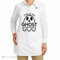 This Is My Ghost Costume Halloween Party Apron thumb 2