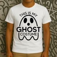 This Is My Ghost Costume Halloween Party T-Shirt thumb 3