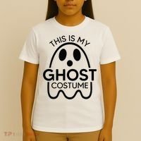 This Is My Ghost Costume Halloween Party T-Shirt thumb 4