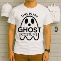 This Is My Ghost Costume Halloween Party T-Shirt thumb 6