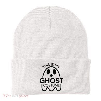 This Is My Ghost Costume Halloween Party Beanie