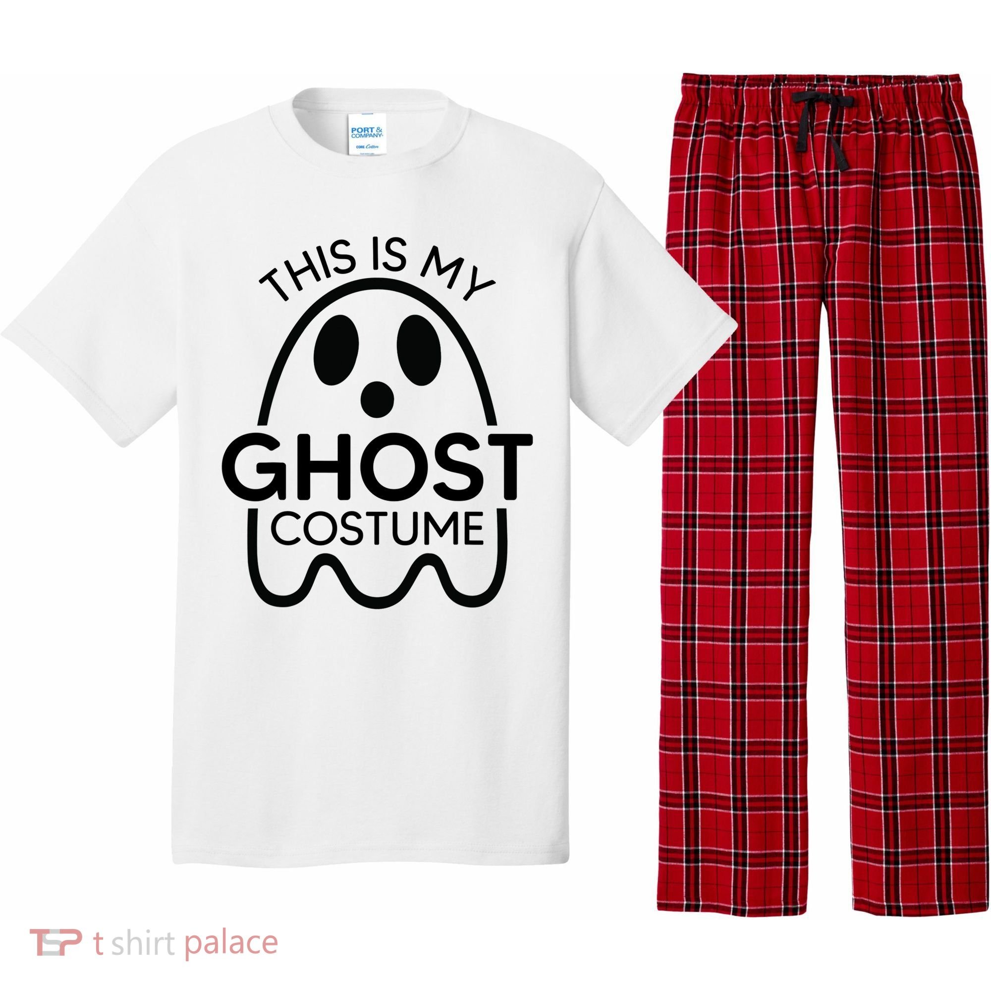 This Is My Ghost Costume Halloween Party Pajama Set