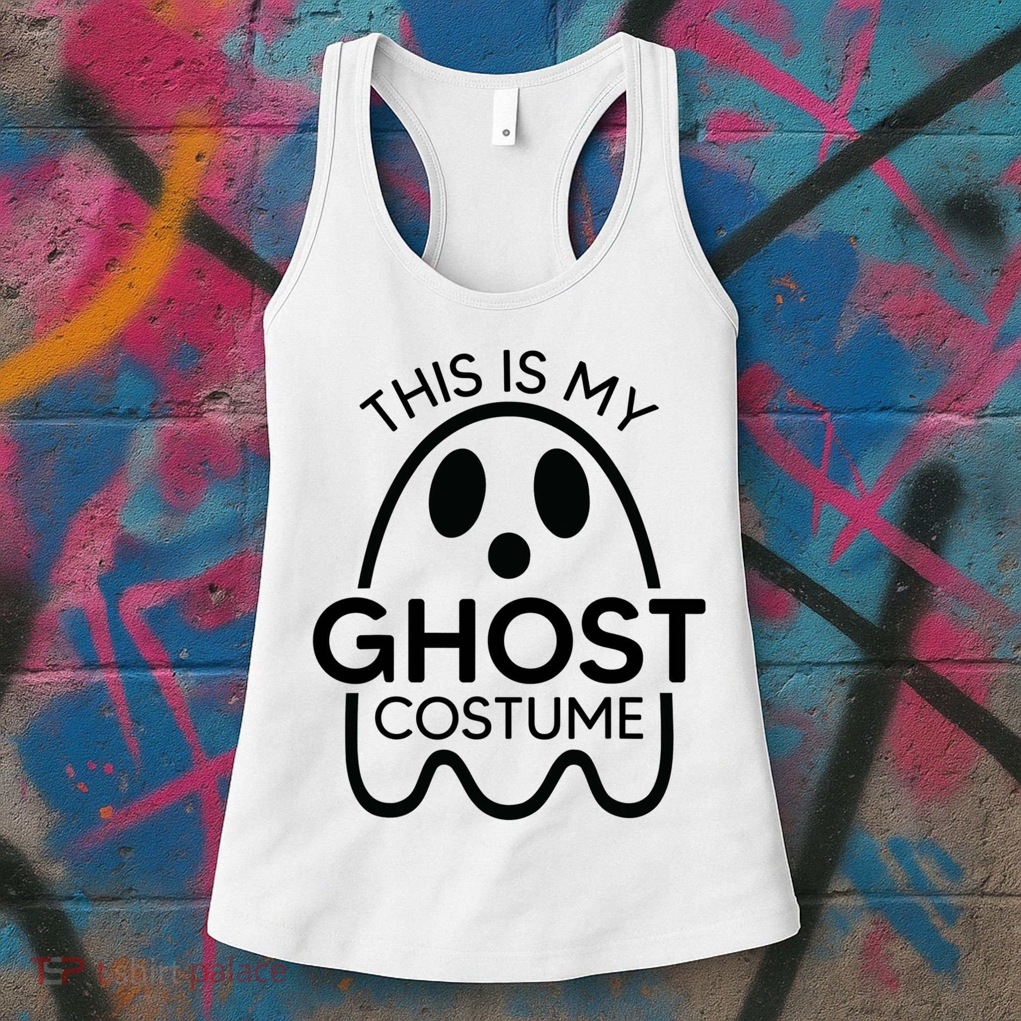 This Is My Ghost Costume Halloween Party Women's Tank Top
