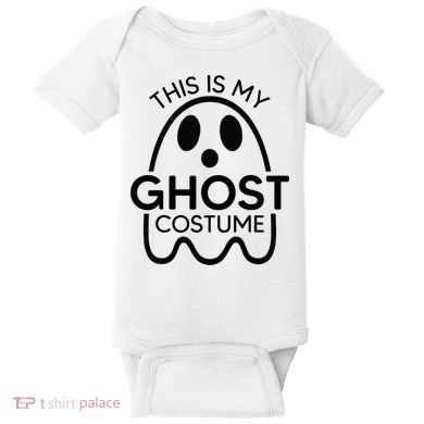 This Is My Ghost Costume Halloween Party Baby Bodysuit
