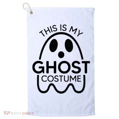 This Is My Ghost Costume Halloween Party Golf Towel