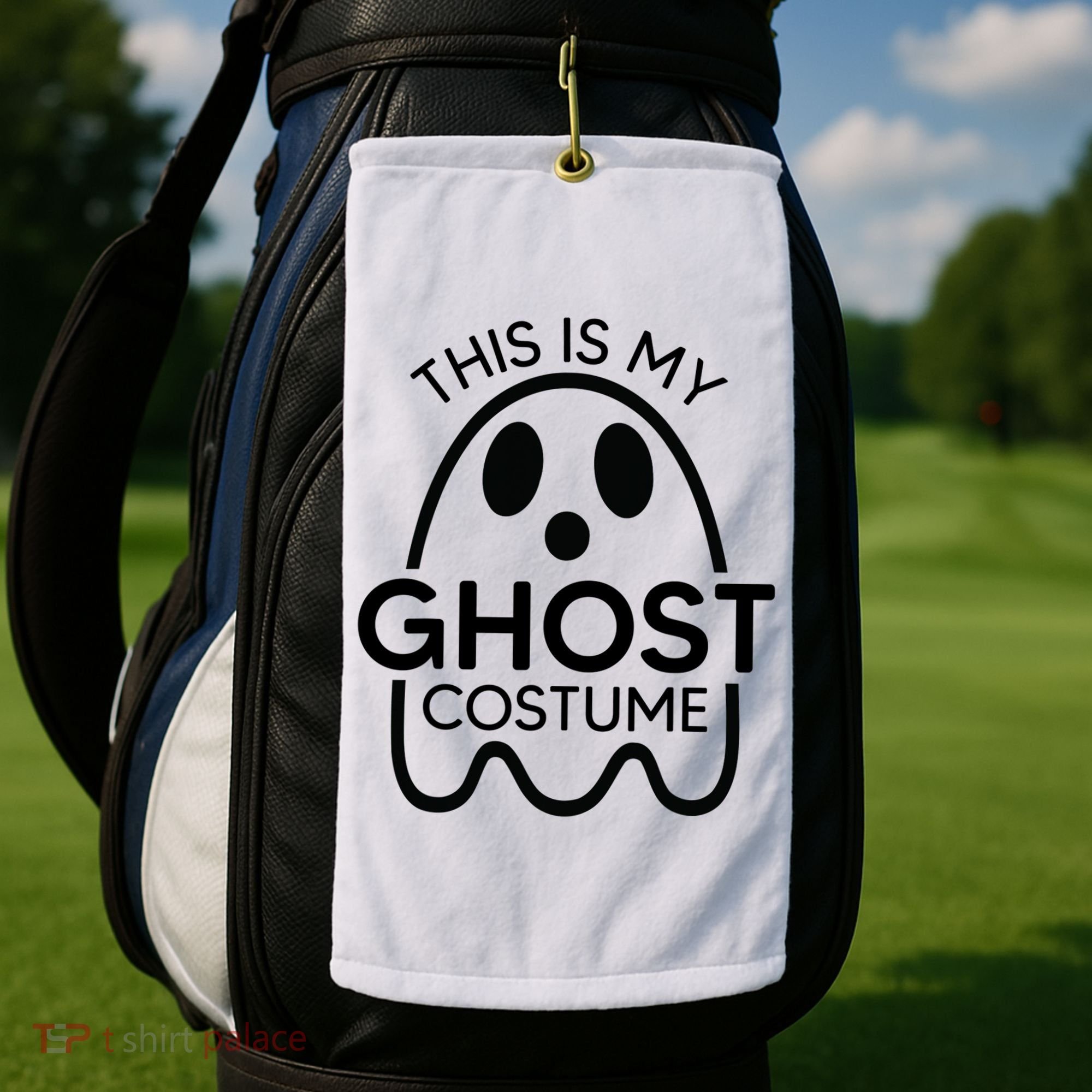This Is My Ghost Costume Halloween Party Golf Towel