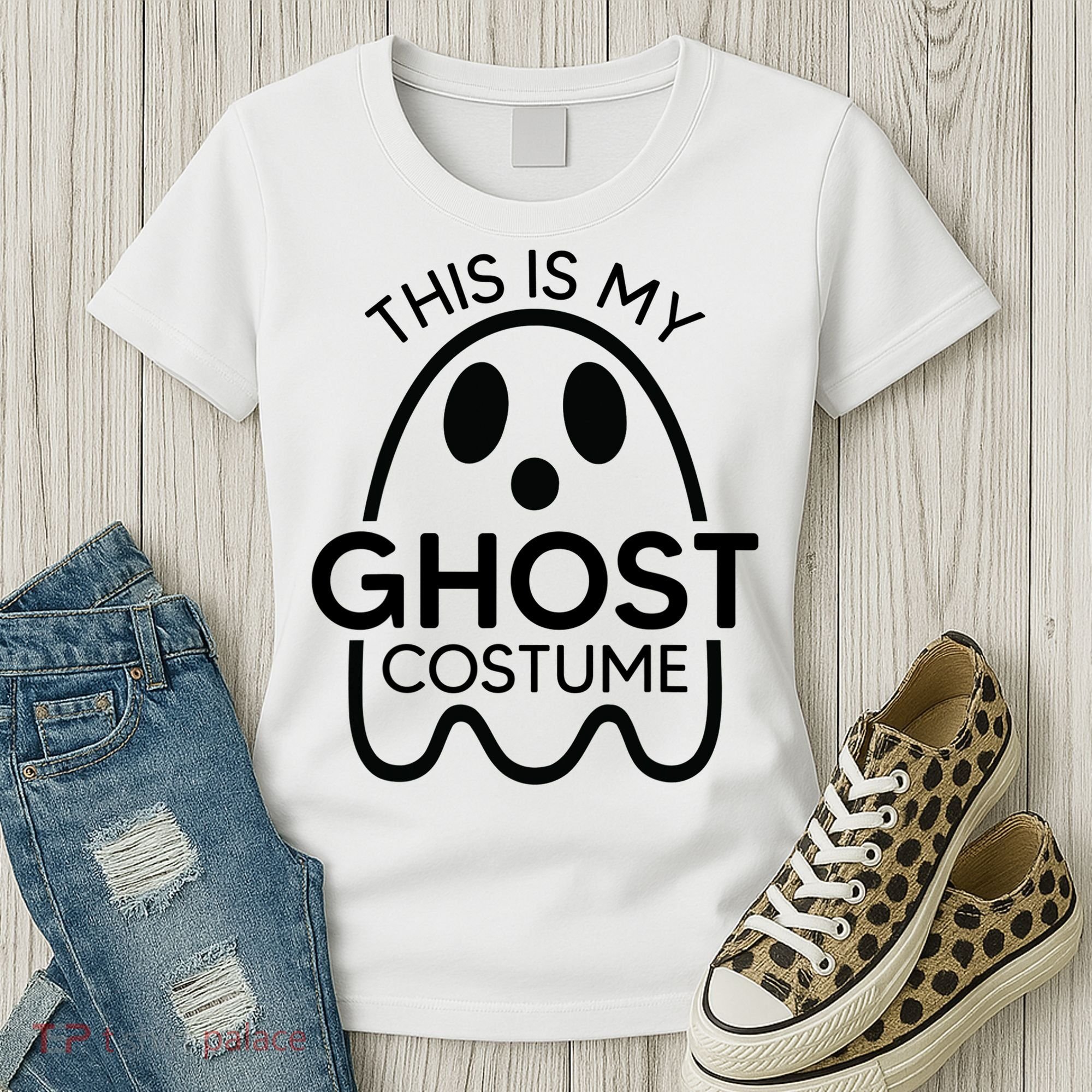 This Is My Ghost Costume Halloween Party Women's T-Shirt