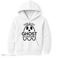 This Is My Ghost Costume Halloween Party Kids Hoodie thumb 0
