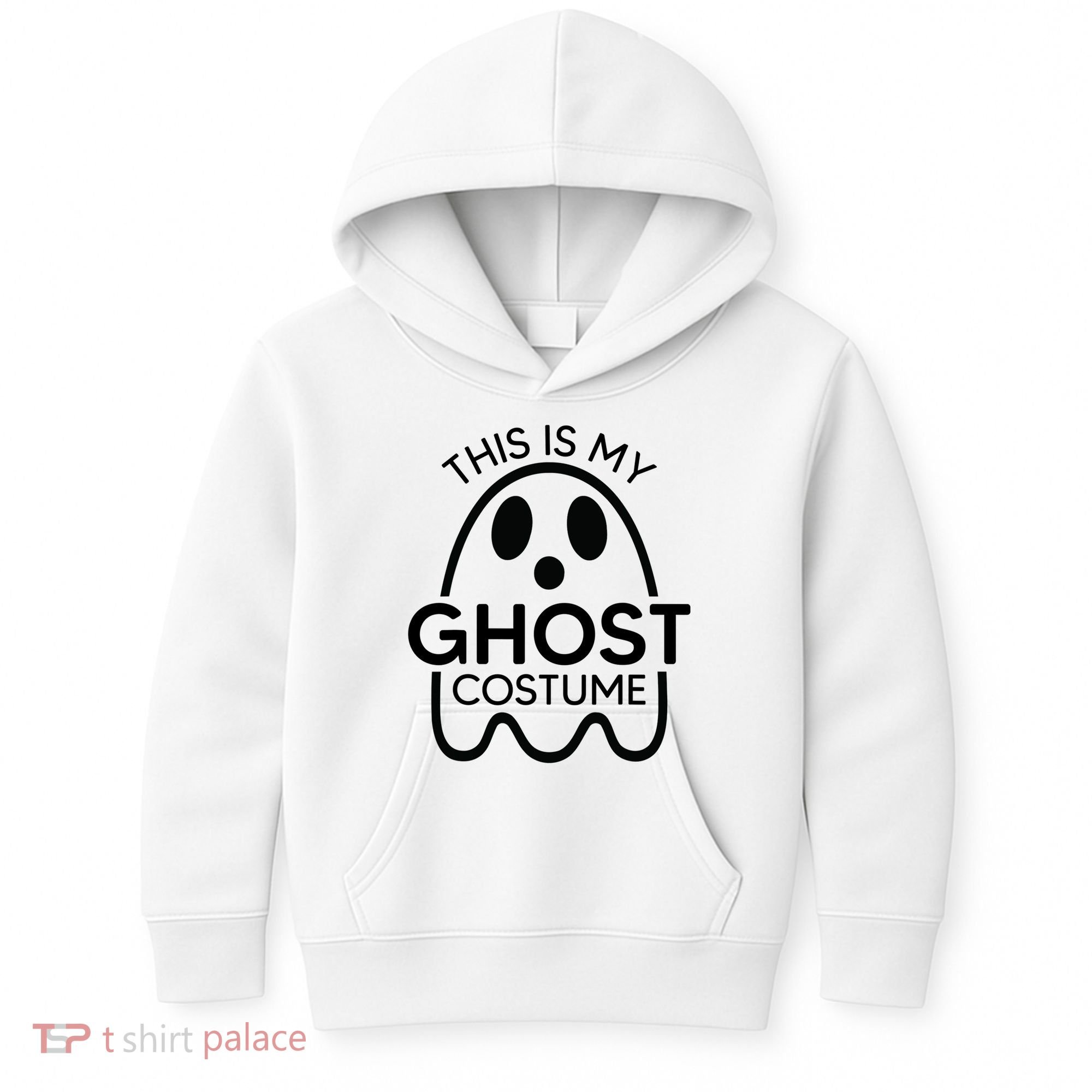 This Is My Ghost Costume Halloween Party Kids Hoodie