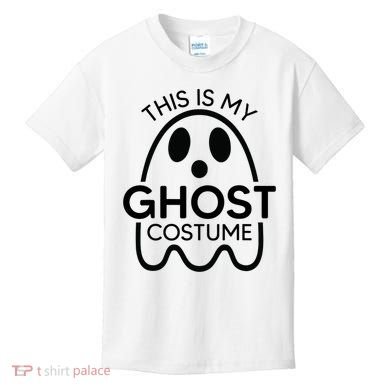 This Is My Ghost Costume Halloween Party Kids T-Shirt