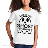 This Is My Ghost Costume Halloween Party Kids T-Shirt thumb 2