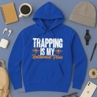 Trapping Is My Retiret Plan Trap Hunting Trapper Gift Hoodie thumb 3