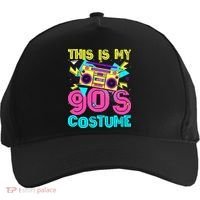 This Is My 90s Costume Retro 90s Music Theme Party Nineties Five-Panel Snapback Cap thumb 0