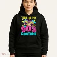 This Is My 90s Costume Retro 90s Music Theme Party Nineties Hoodie thumb 5