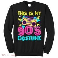 This Is My 90s Costume Retro 90s Music Theme Party Nineties Sweatshirt thumb 0