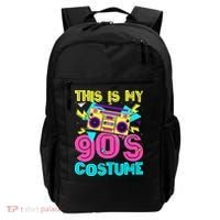 This Is My 90s Costume Retro 90s Music Theme Party Nineties Backpack thumb 0