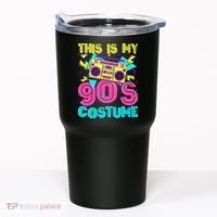 This Is My 90s Costume Retro 90s Music Theme Party Nineties Tumbler thumb 0