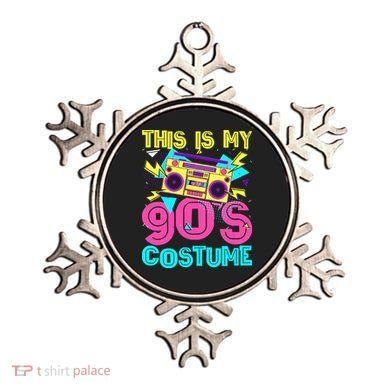 This Is My 90s Costume Retro 90s Music Theme Party Nineties Ornament