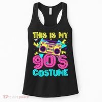 This Is My 90s Costume Retro 90s Music Theme Party Nineties Women's Tank Top thumb 0