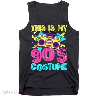 This Is My 90s Costume Retro 90s Music Theme Party Nineties Tank Top