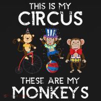 This Is My Circus These Are My Monkeys T-Shirt thumb 7