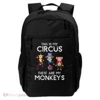 This Is My Circus These Are My Monkeys Backpack thumb 0
