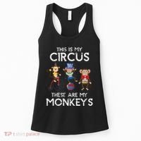 This Is My Circus These Are My Monkeys Women's Tank Top thumb 0