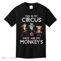 This Is My Circus These Are My Monkeys Kids T-Shirt thumb 0