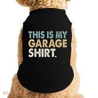 This Is My Garage Funny Dad Doggie Tank thumb 0