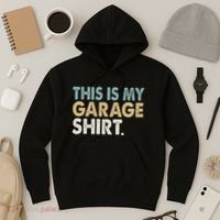 This Is My Garage Funny Dad Hoodie thumb 3