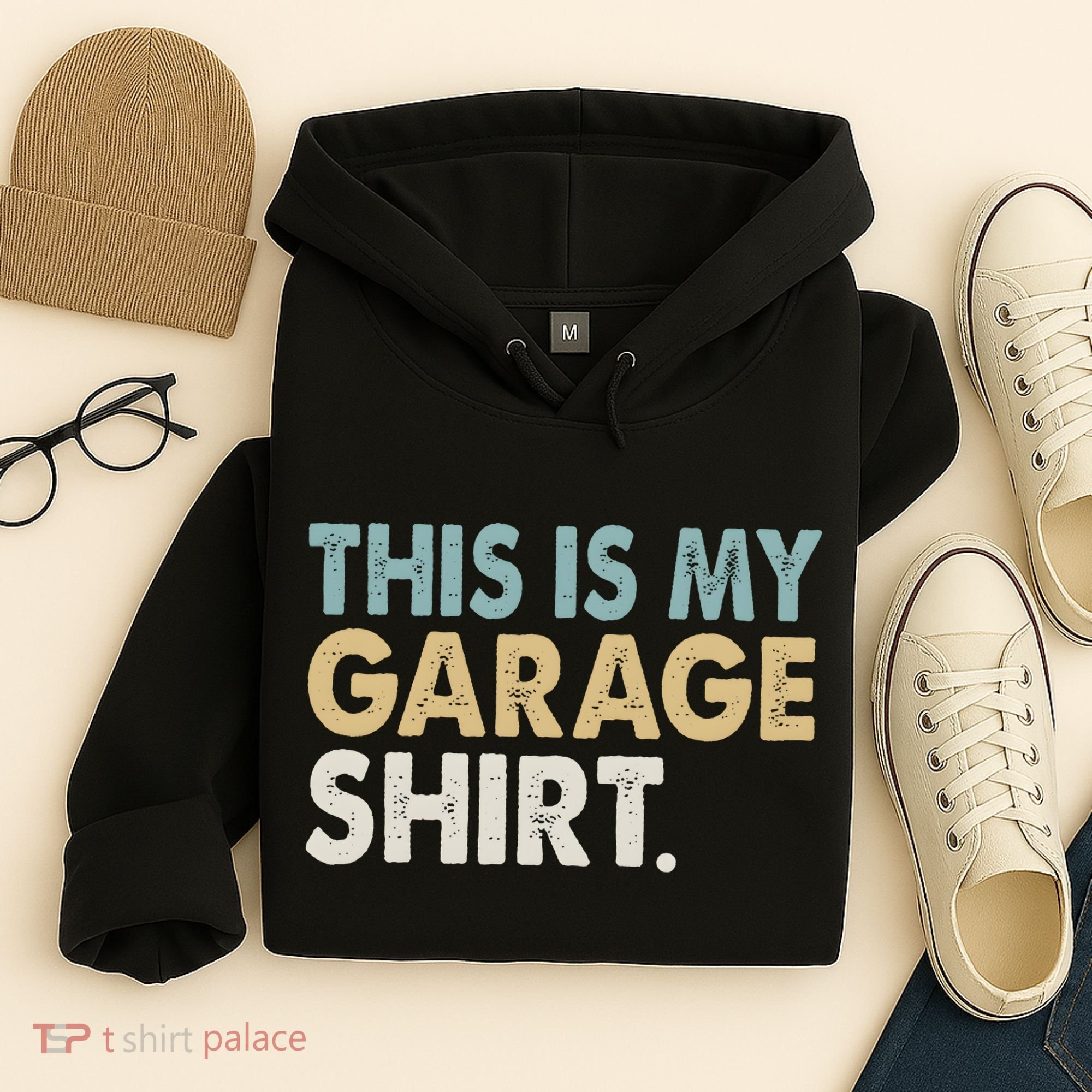 This Is My Garage Funny Dad Hoodie