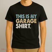 This Is My Garage Funny Dad T-Shirt thumb 3