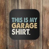 This Is My Garage Funny Dad Coaster thumb 0