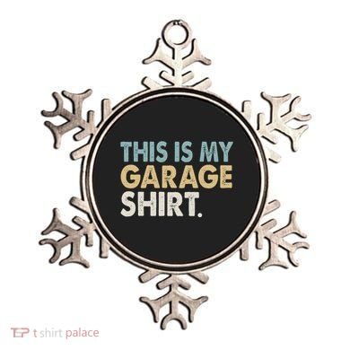 This Is My Garage Funny Dad Ornament