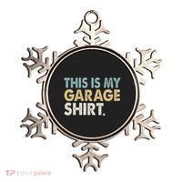 This Is My Garage Funny Dad Ornament thumb 0