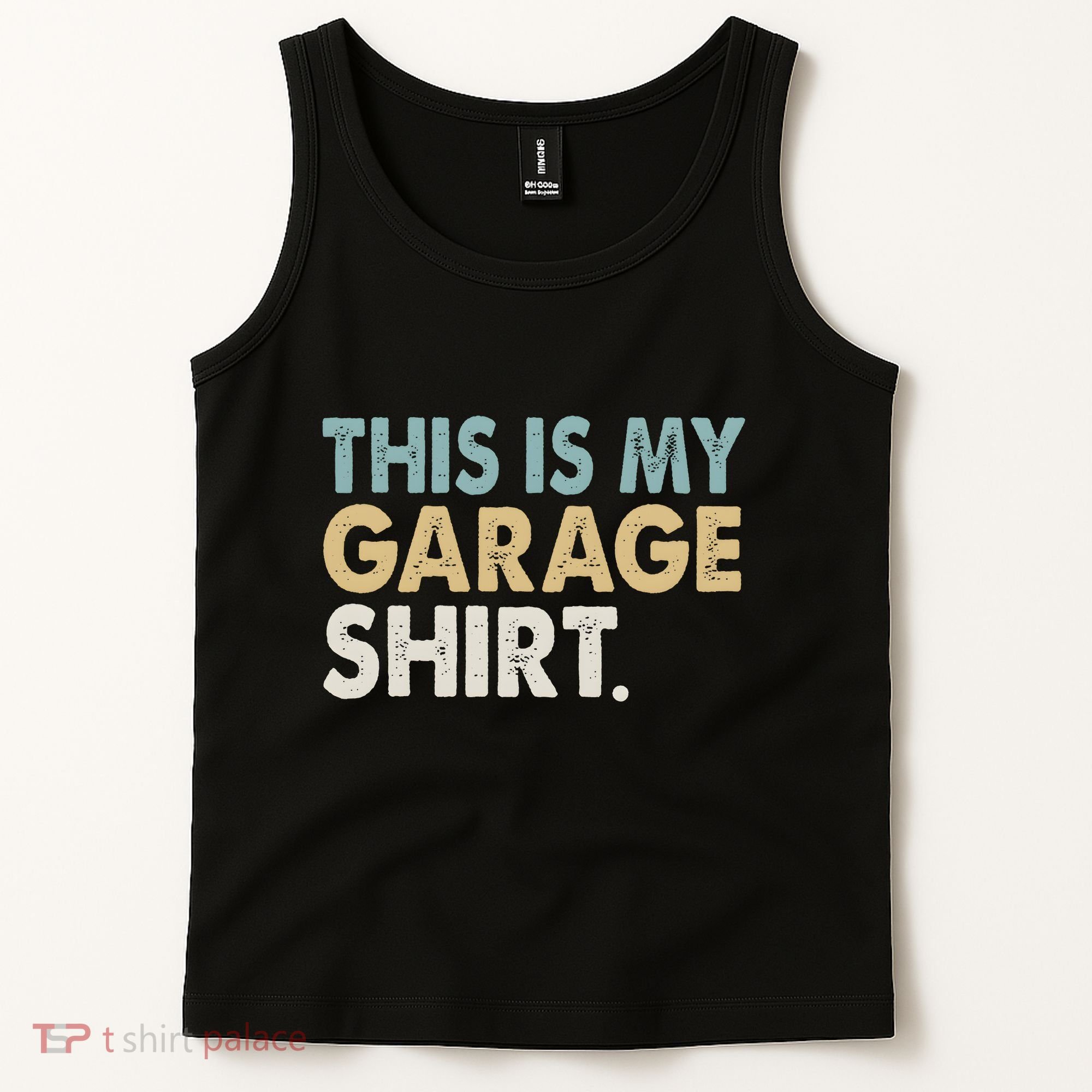 This Is My Garage Funny Dad Tank Top