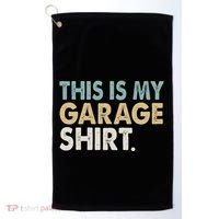This Is My Garage Funny Dad Golf Towel thumb 0