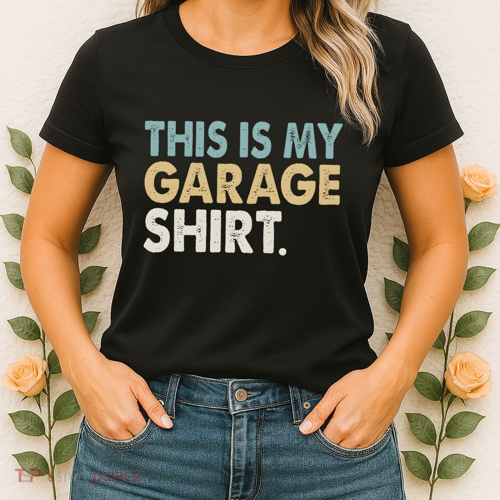 This Is My Garage Funny Dad Women's T-Shirt