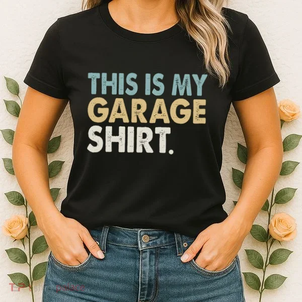 This Is My Garage Funny Dad Women's T-Shirt