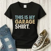 This Is My Garage Funny Dad Women's T-Shirt thumb 3