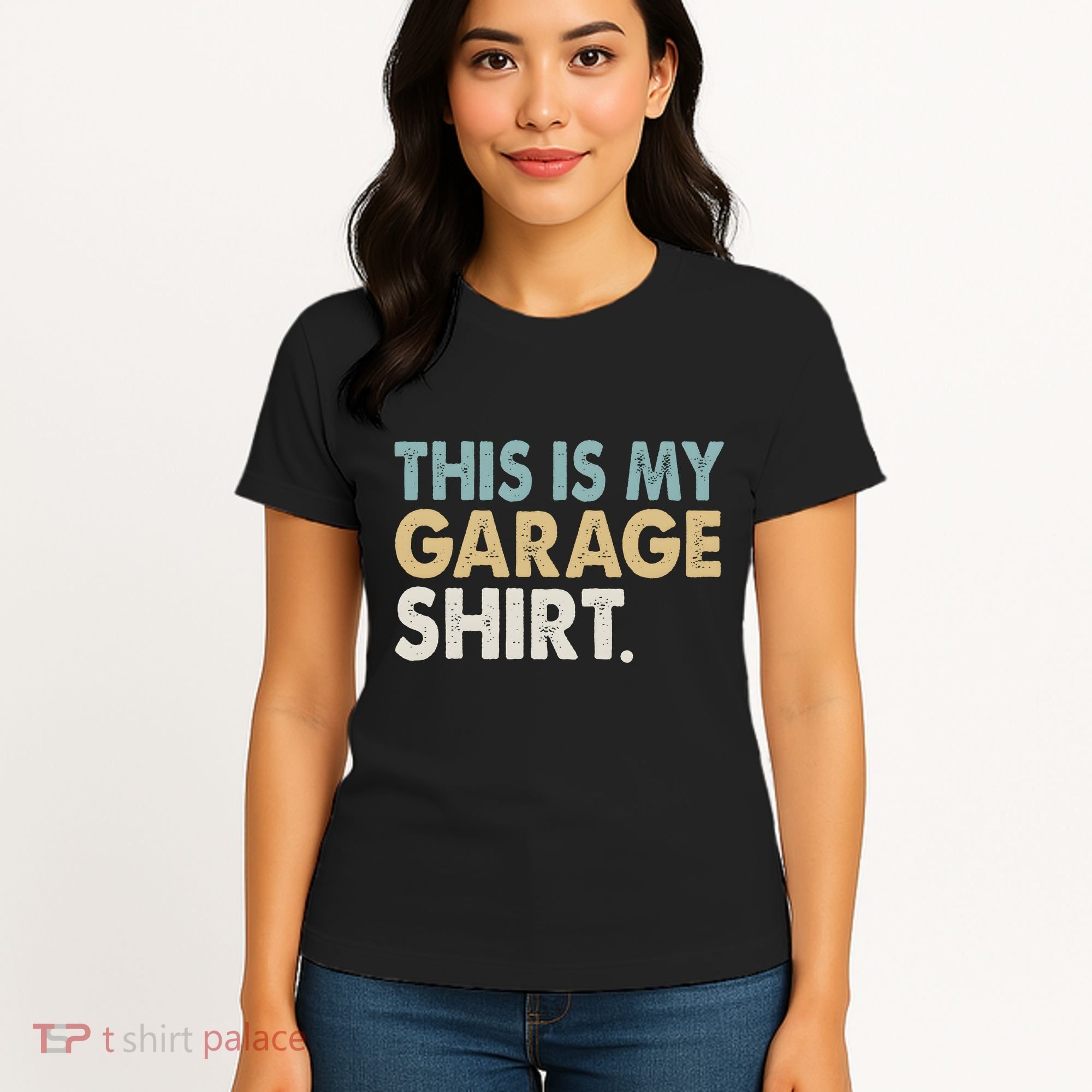 This Is My Garage Funny Dad Women's T-Shirt