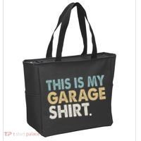 This Is My Garage Funny Dad Tote Bag thumb 2