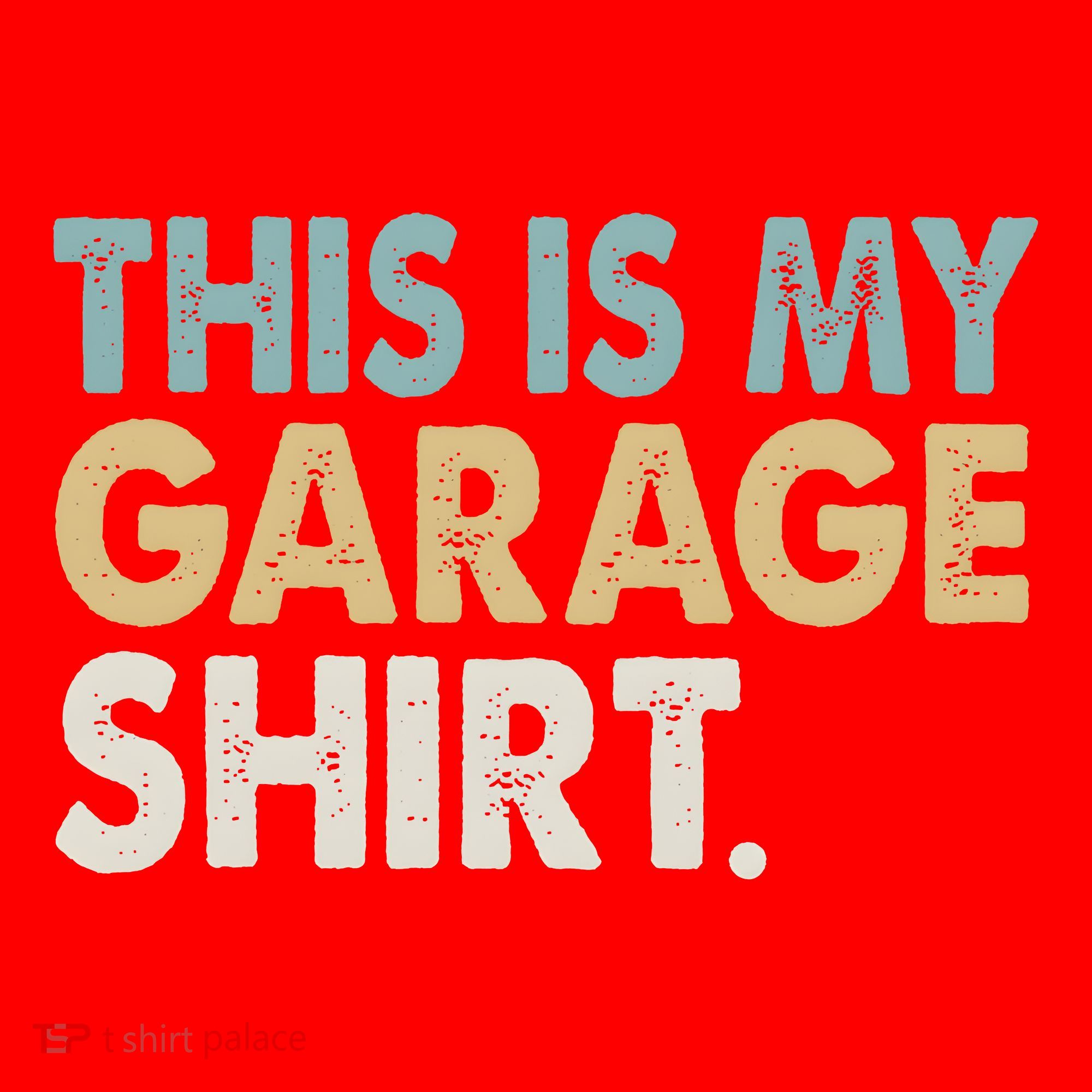 This Is My Garage Funny Dad Santa Hat