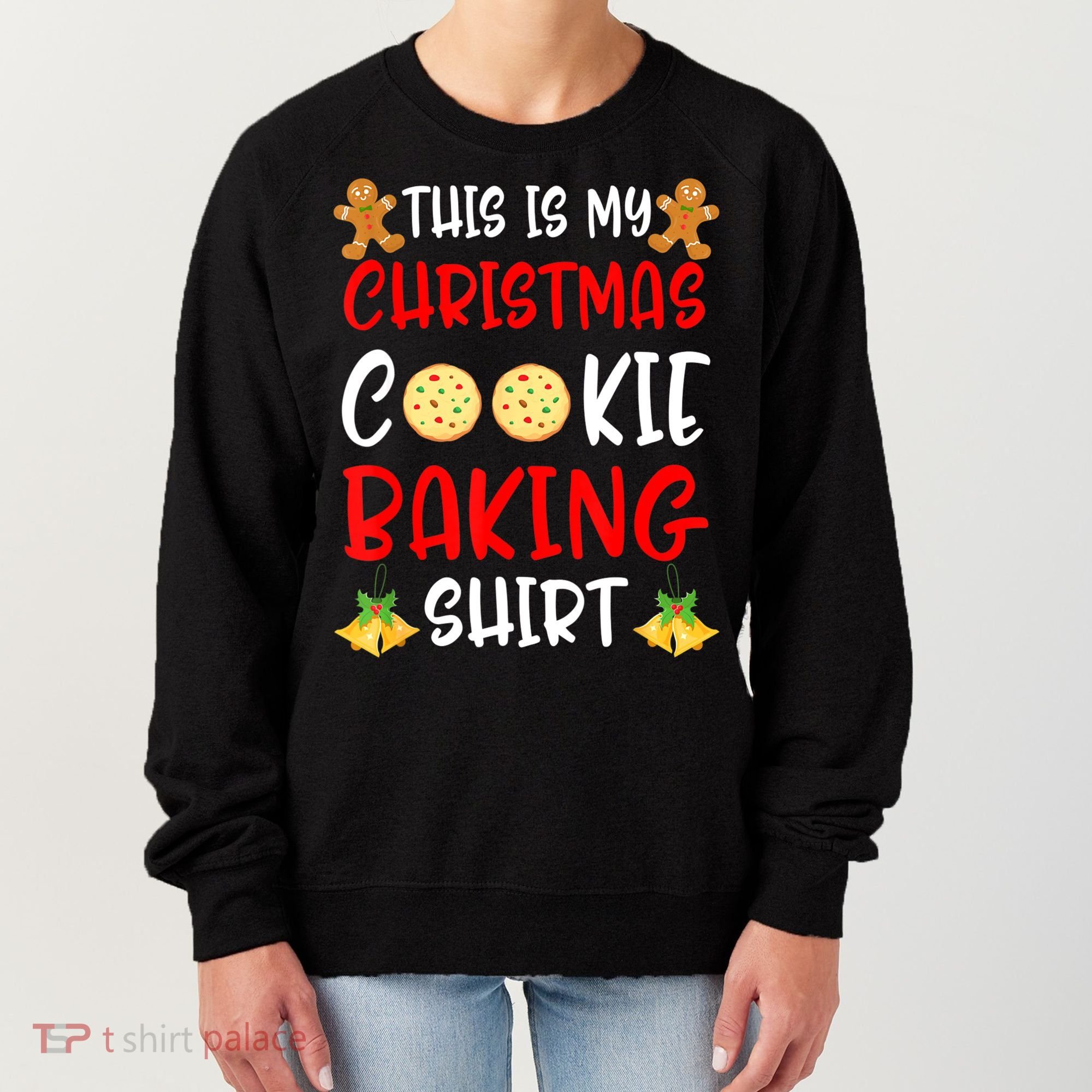 This Is My Christmas Cookie Baking Shirt Women's Sweatshirt