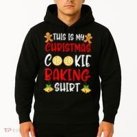 This Is My Christmas Cookie Baking Shirt Hoodie thumb 2